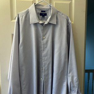 Classic button-down casual men's shirt